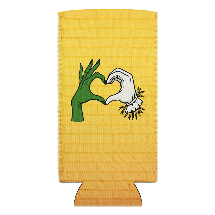 Wicked Can Cooler – Elphaba x Fiyero Heart Hands – Theatre Shipper Gift product image (2)