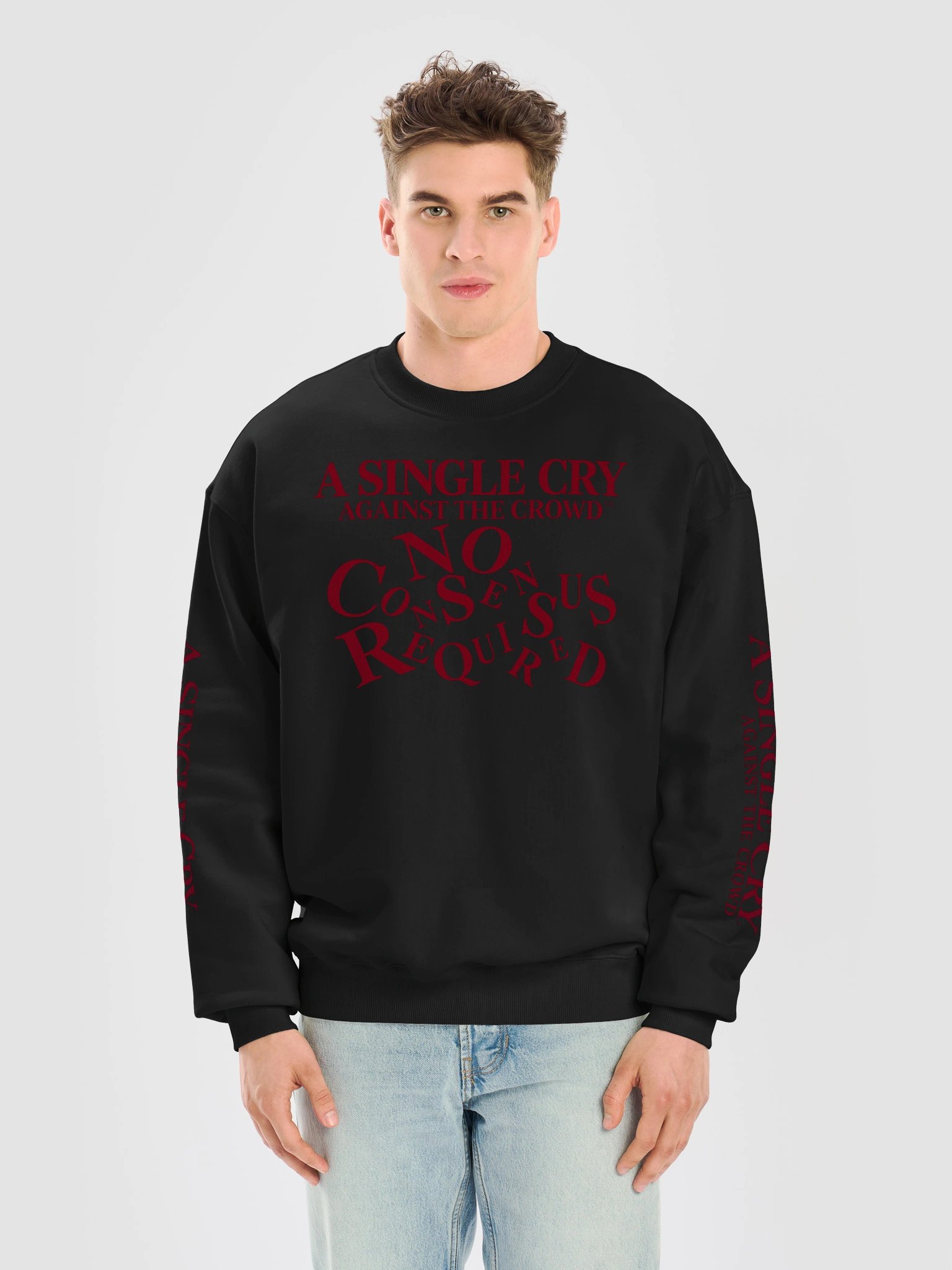 No Consensus Required — Signature Heavyweight Crewneck product image (11)