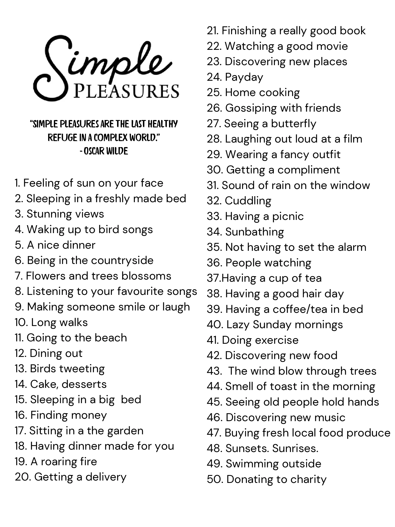 Simple Pleasures product image (3)