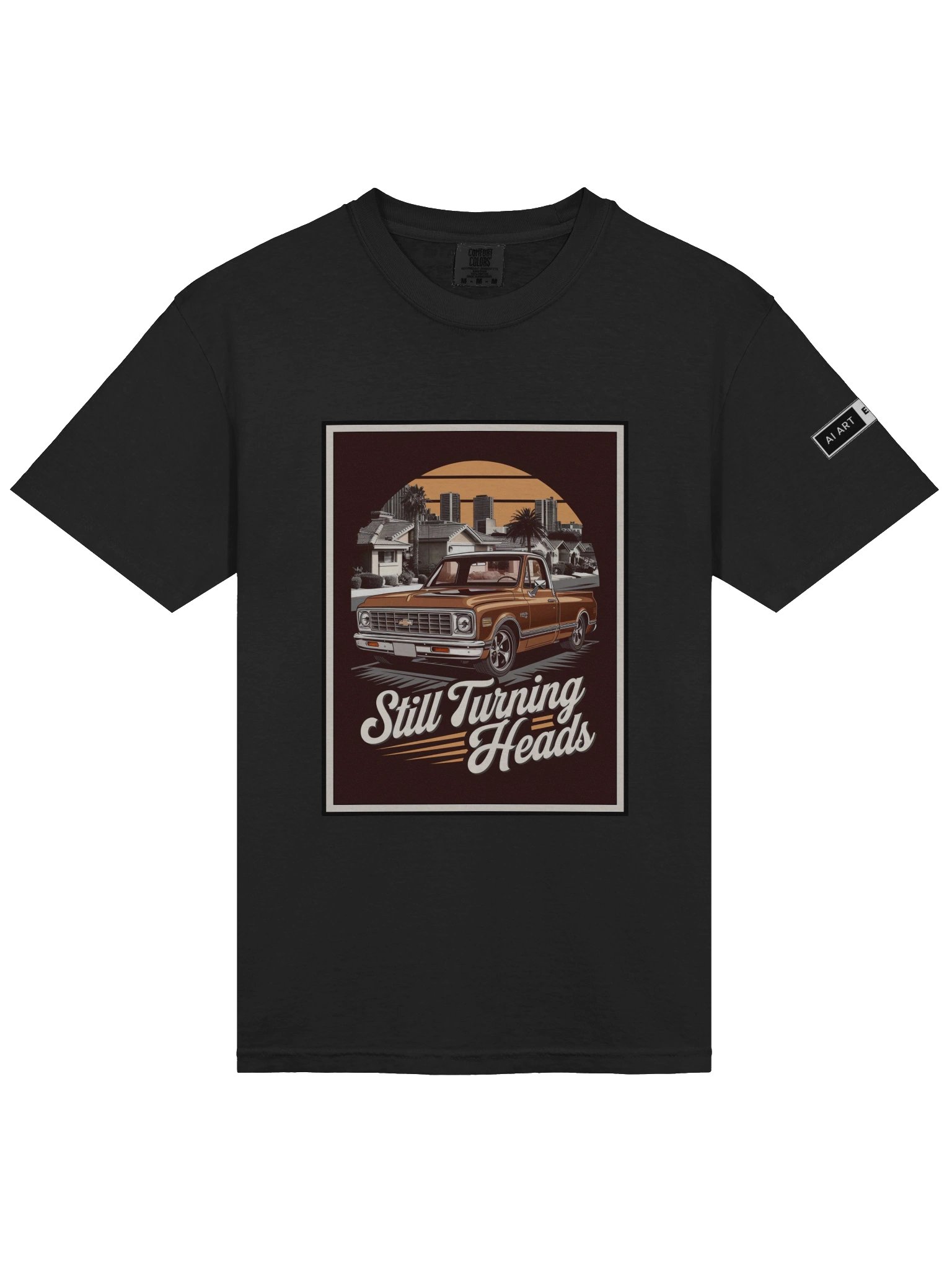 "STILL TURNING HEADS" 100% cotton T-shirt product image (1)