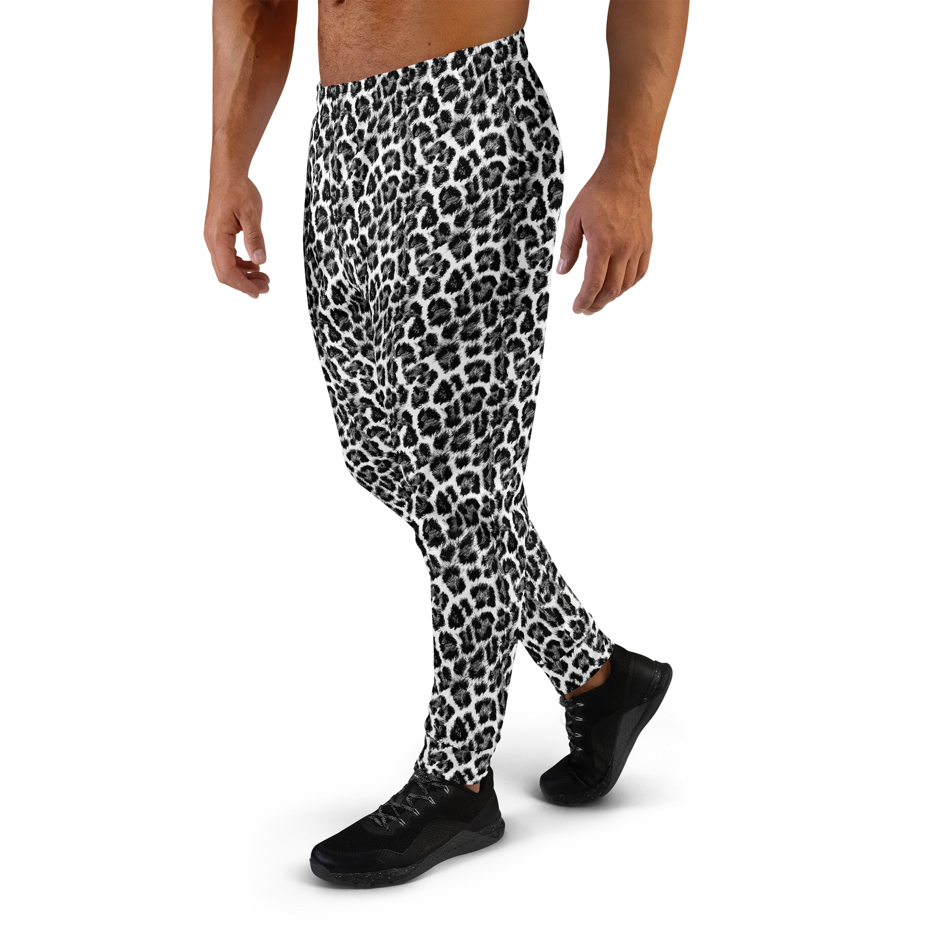 Stylish Recycled Men's Joggers with Bold Animal Print product image (1)