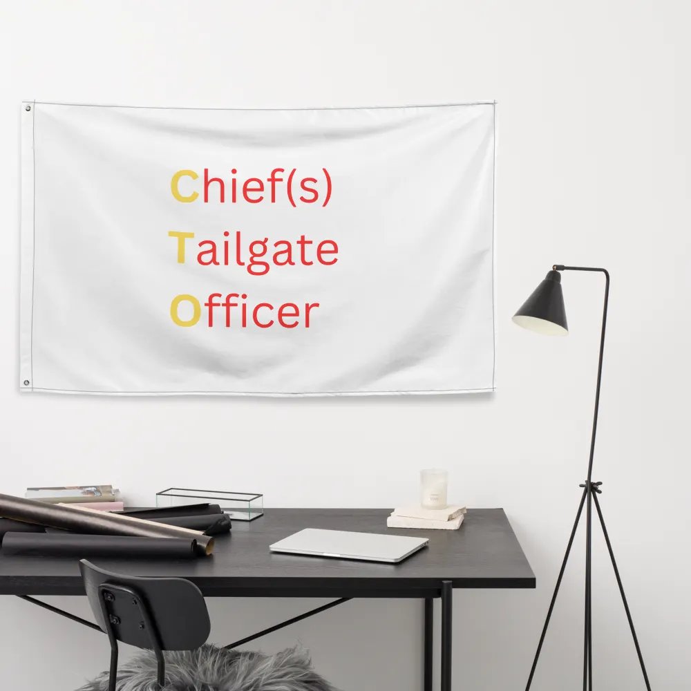 Chief(s) Tailgate Officer Flag product image (9)