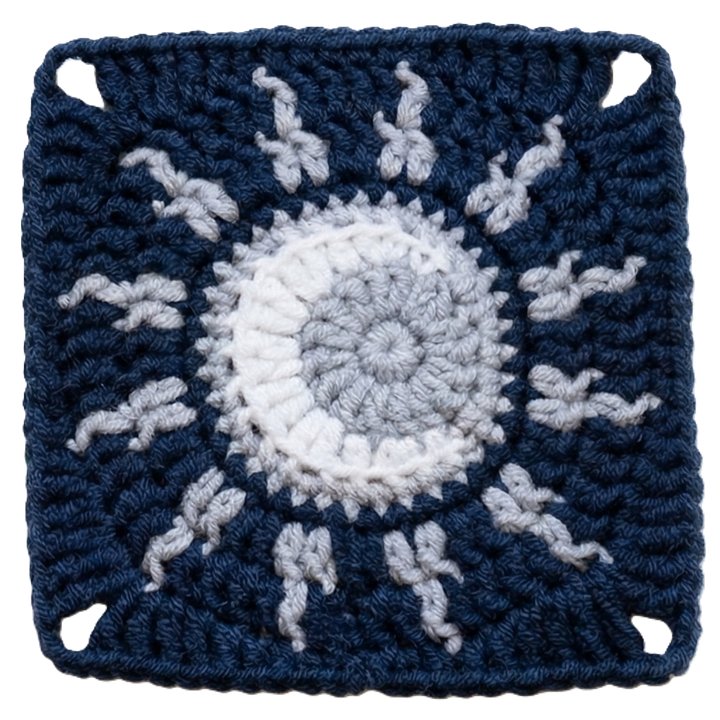 Moonlight Granny Square product image (1)