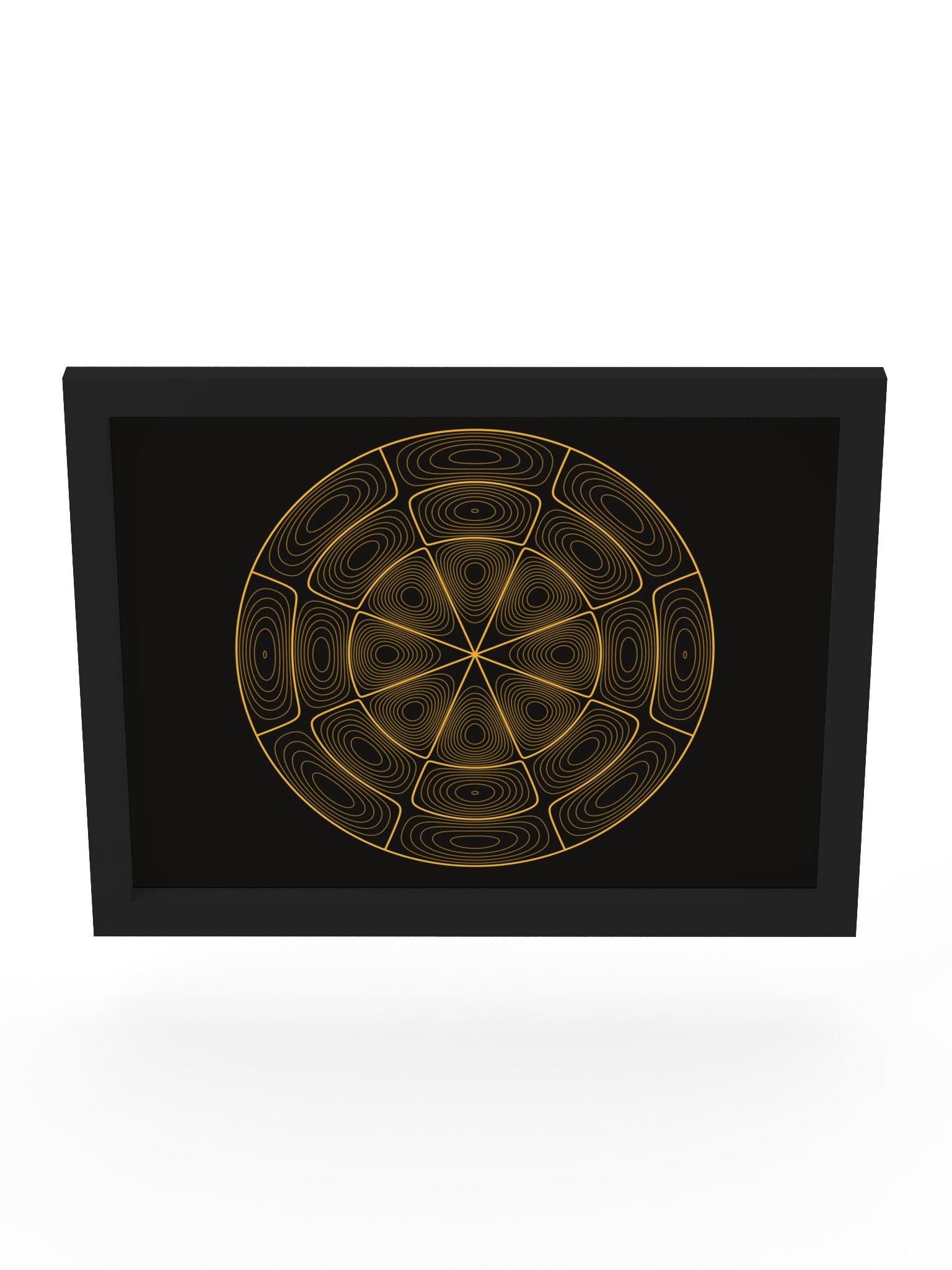 Crown · Lines Framed Poster product image (70)