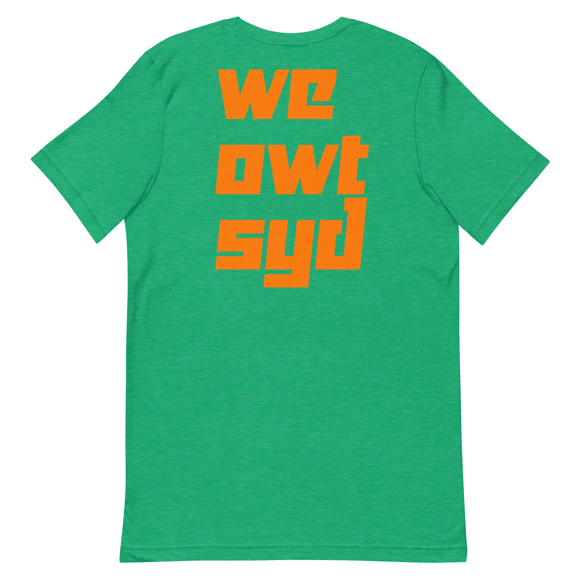 WeOwtsyd Gen 2 Premium T-Shirt - Alt Green/Orange product image (6)