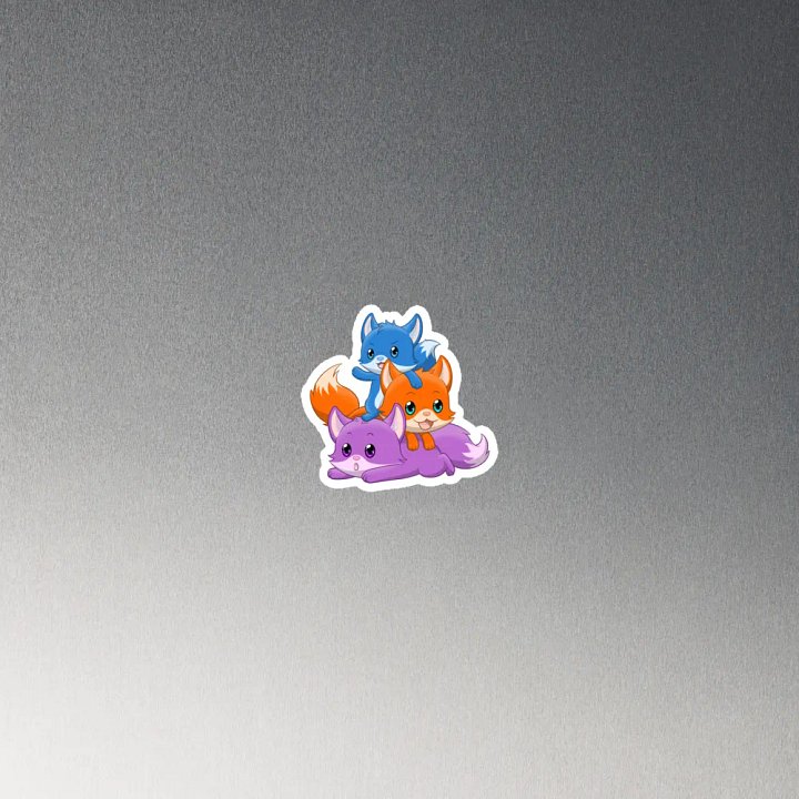 Fuchsfamilie Magnet product image (2)