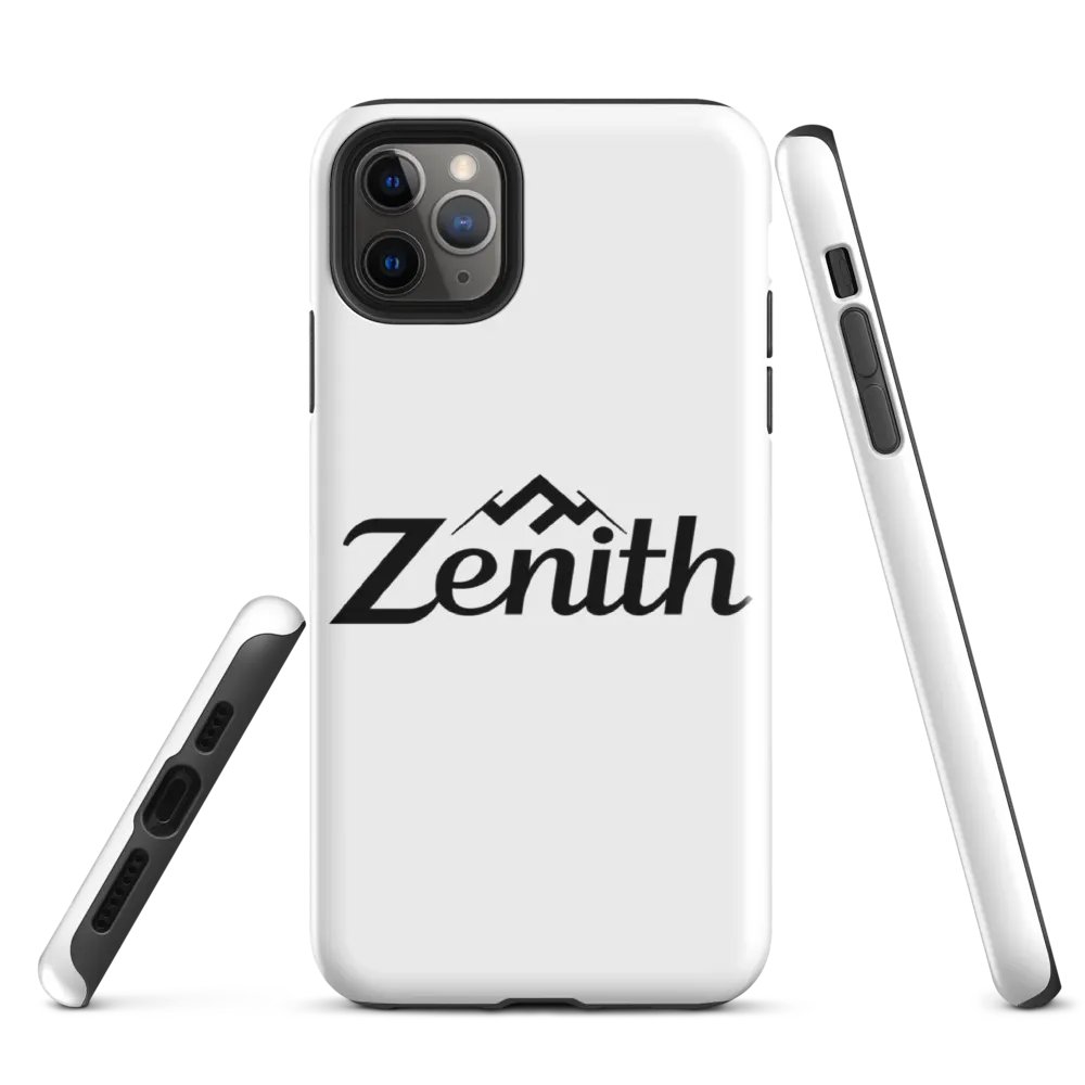 Exclusive Zenith Design White Tough Case for iPhone 11-16 - Premium Protection product image (3)
