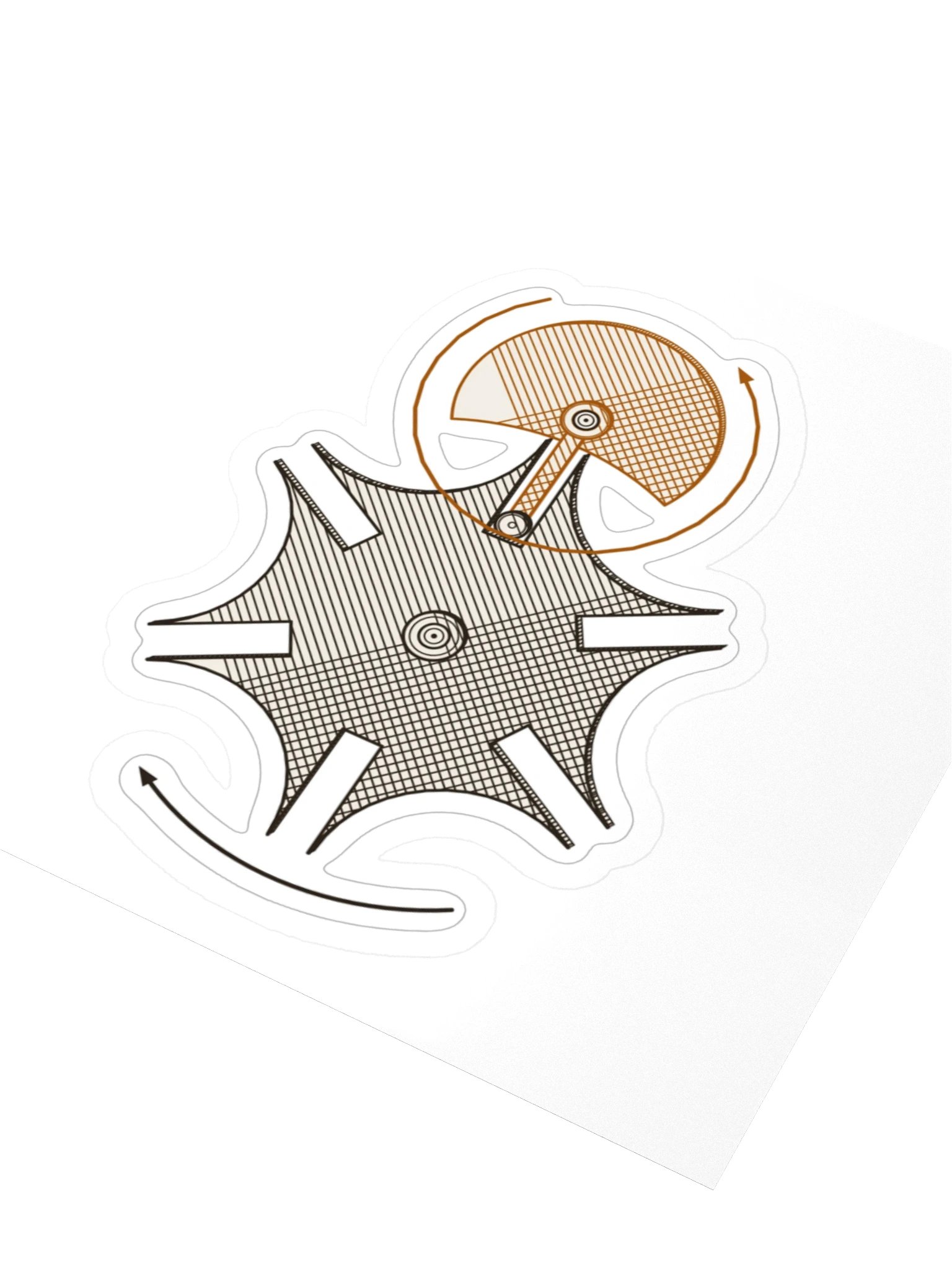 Geneva drive sticker · MOTION 09 product image (3)