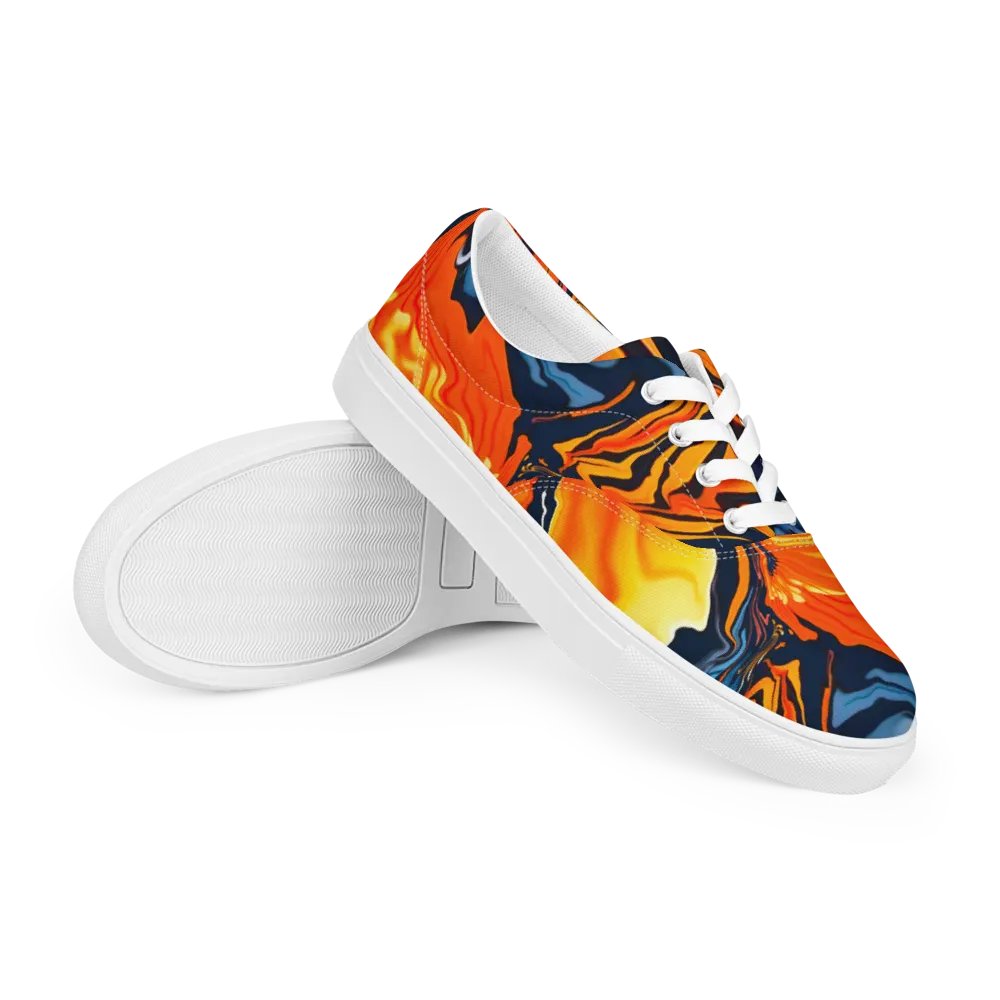 Multicoloured Fluid Motion Lace-Up Shoes product image (9)