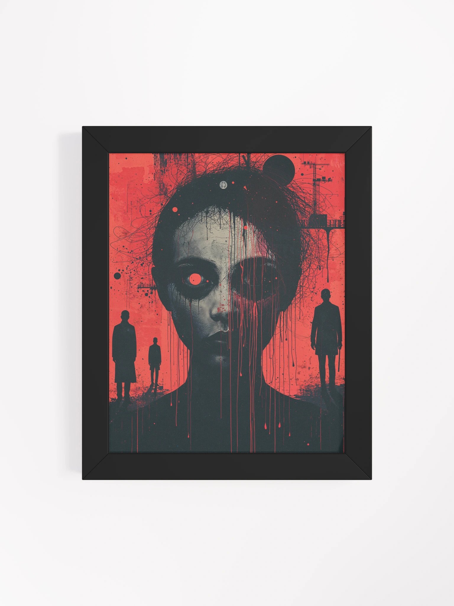 Bleeding Signal Framed Print product image (22)