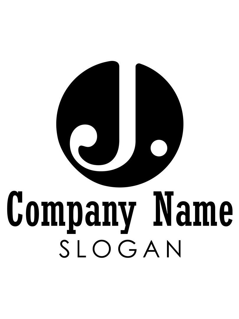 Modern Minimalist J Letter Logo Design | 3 Alphabet Logos product image (2)