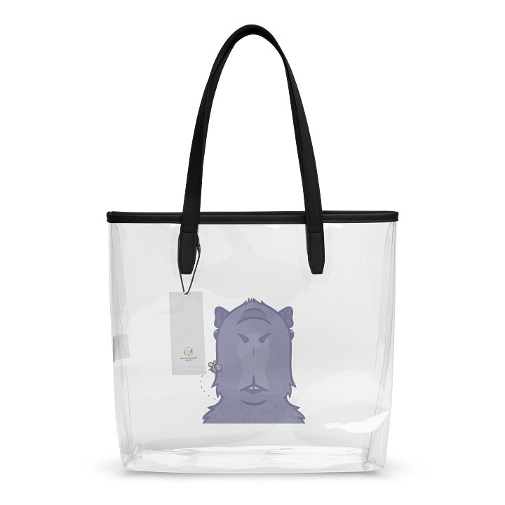 Bee the Capybara Clear Tote product image (2)