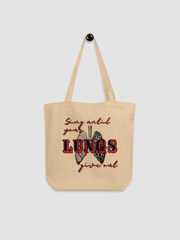 Sing hard-core tote product image (2)