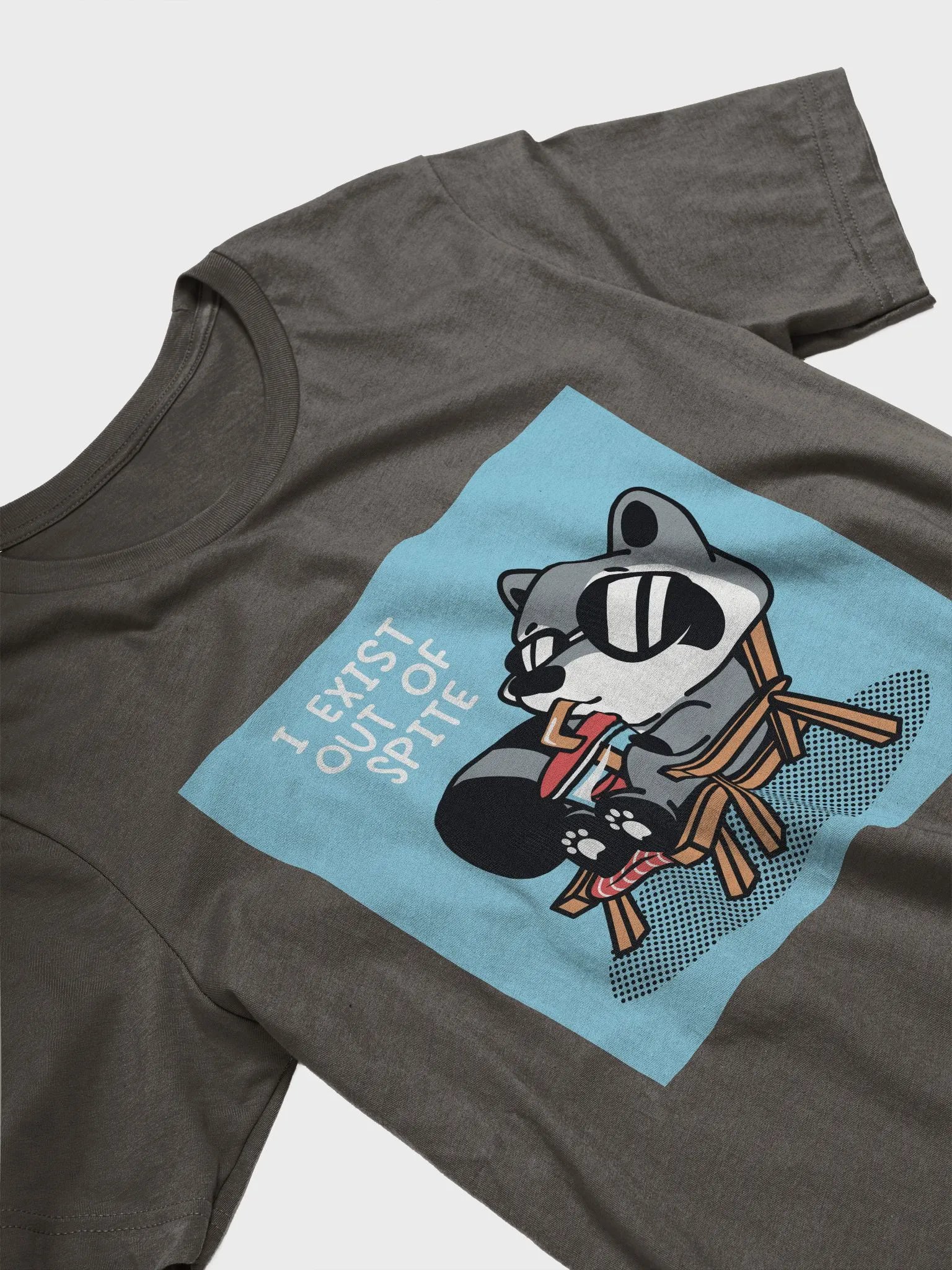 I Exist Out Of Spite Athletic Tee Members product image (3)