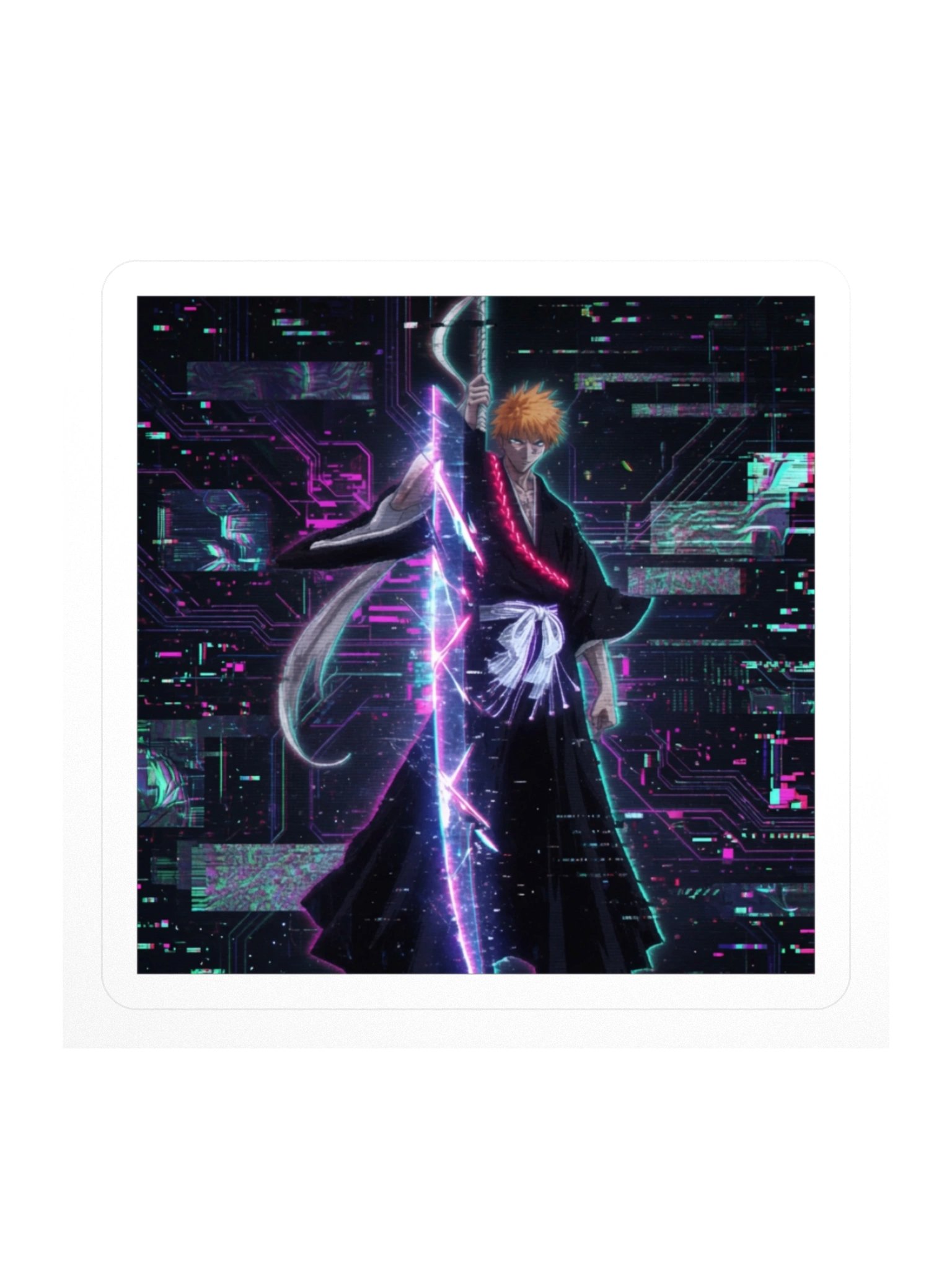 Ichigo Kurosaki Bleach // Premium Vinyl Sticker product image (1)