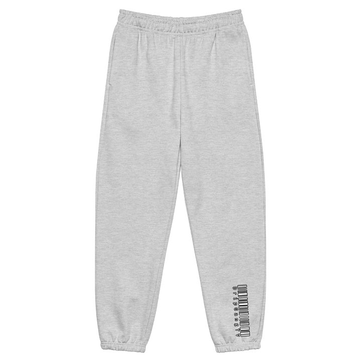 DripGangTV Barcode Sweat Pants product image (3)
