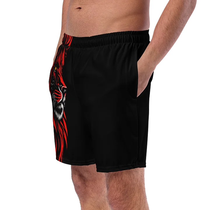 Red Mane Lion Swim Trunks product image (2)