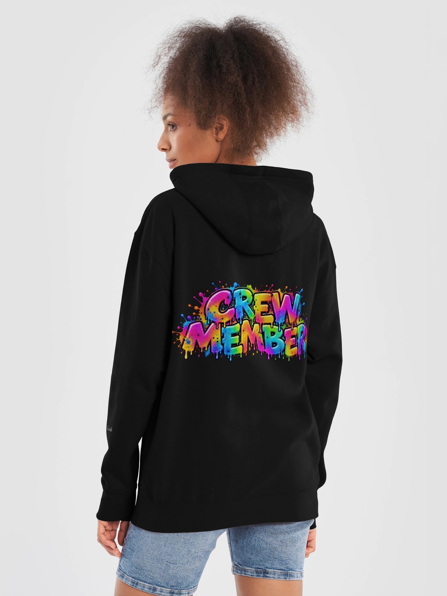 CHAOS Rainbow Graffiti Unisex Hoodie product image (29)