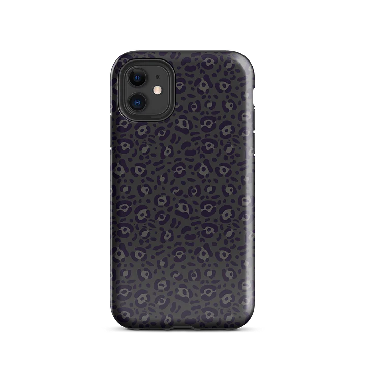 Protective Black Leopard Print Tough iPhone Case product image (55)
