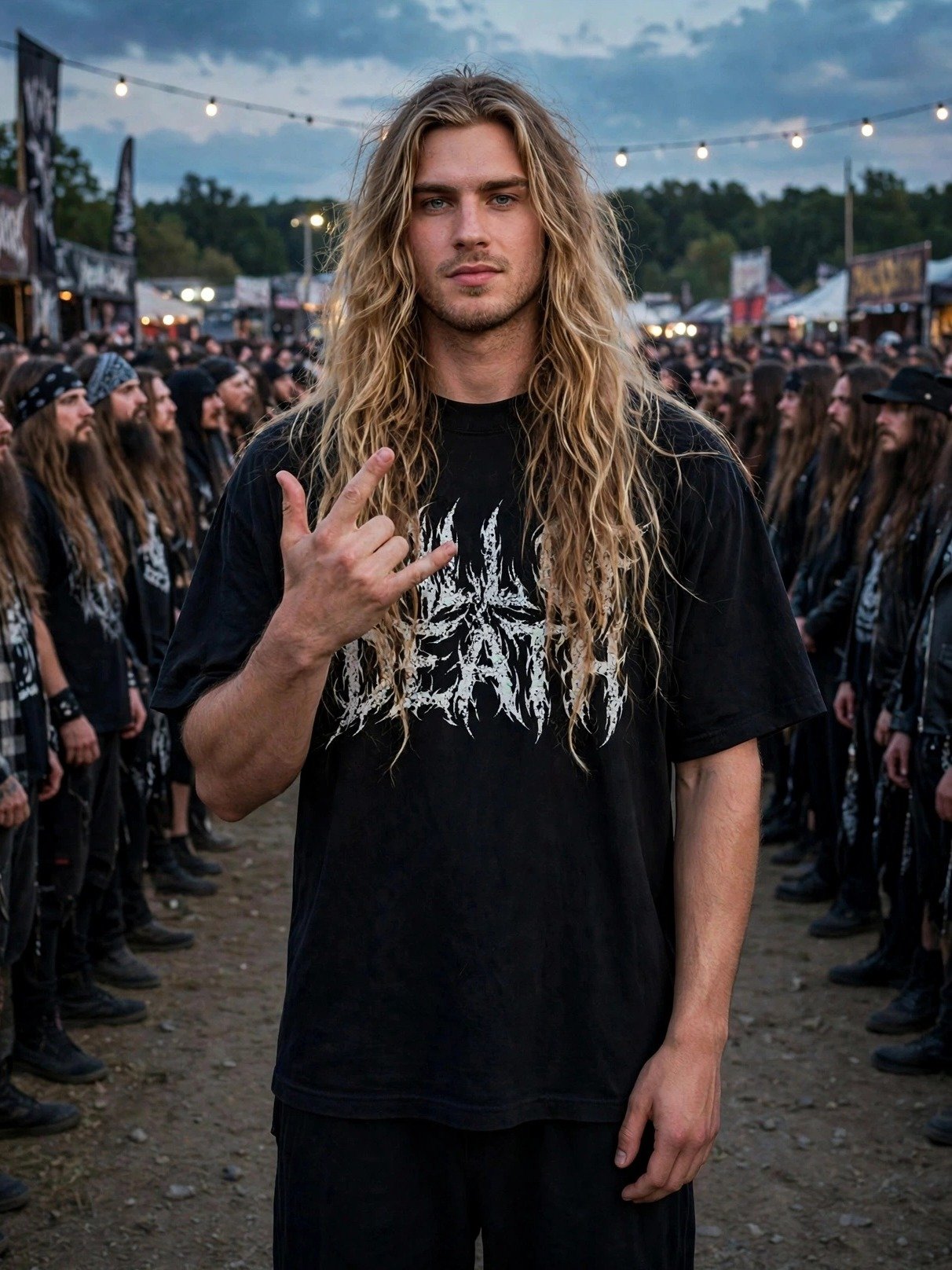 WALL OF DEATH — Heavyweight Metal T-Shirt product image (9)