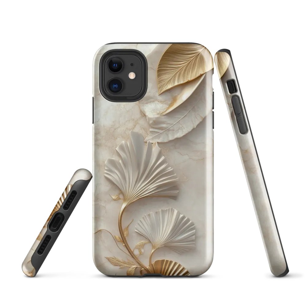 Golden Leaves iPhone® Tough Case product image (1)
