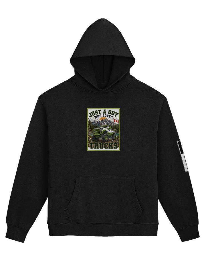 "JUST A GUY WHO LOVES TRUCKS" Premium Oversized Hoodie product image (1)