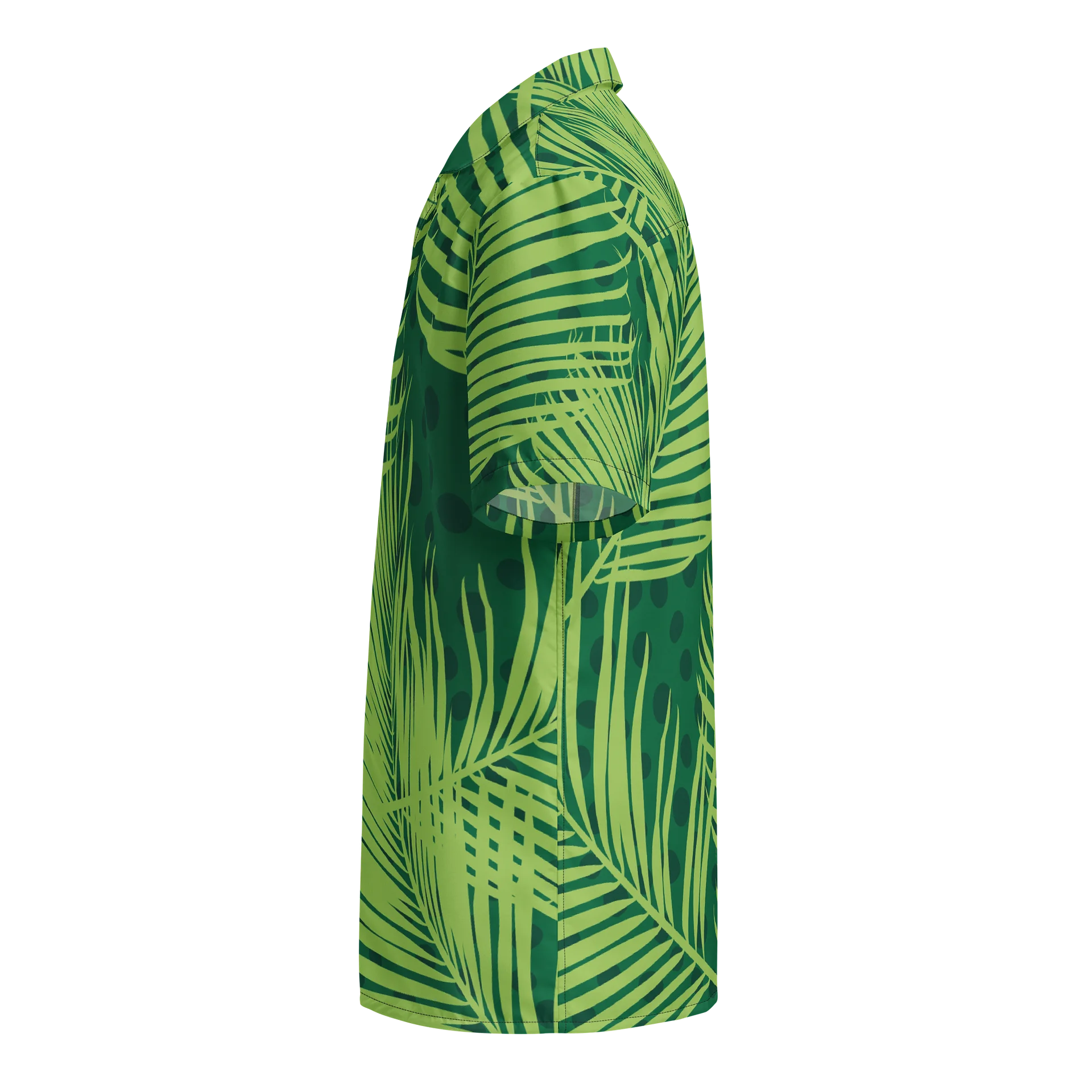 Tropical Palm Print Hawaiian Shirt product image (3)