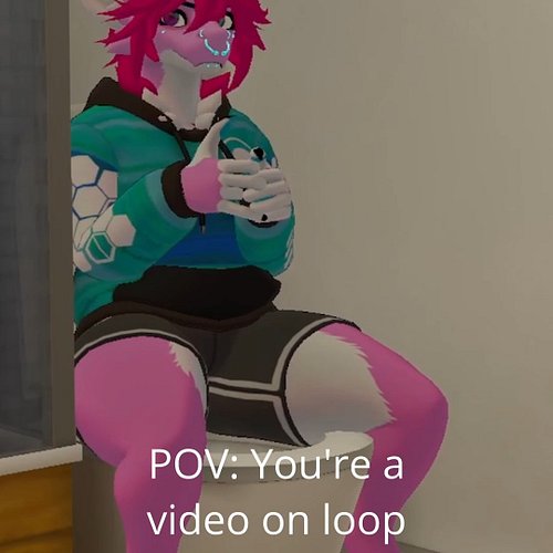 AM I THE ONLY ONE 😭 #vtuber #vtuberclips #furry #cringe #vr #vrchat #anime