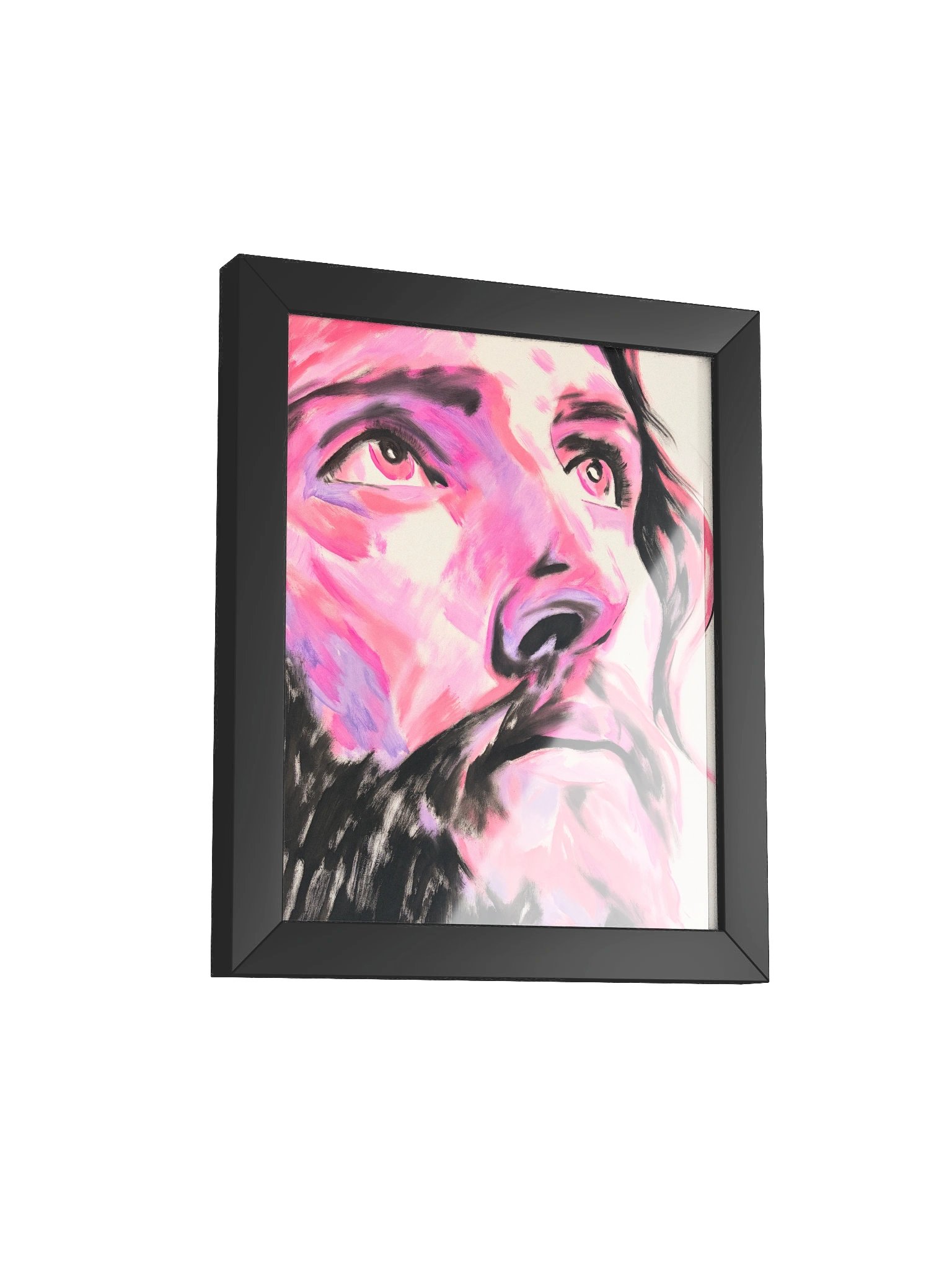 Jesus by Wamantha (Framed High-Quality Matte Fine Art Print) product image (11)
