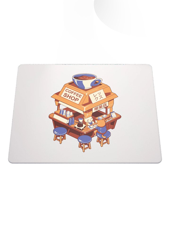 Coffee Shop Deskmat product image (1)