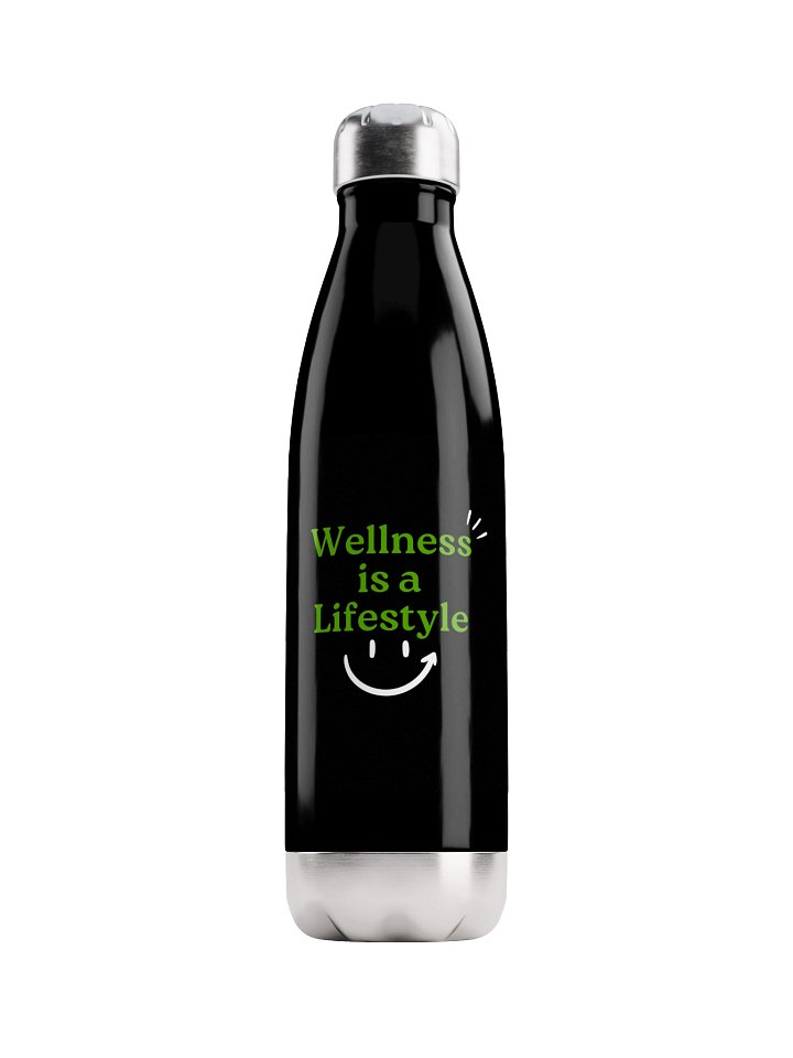 Wellness Is a Lifestyle Water Bottle product image (1)