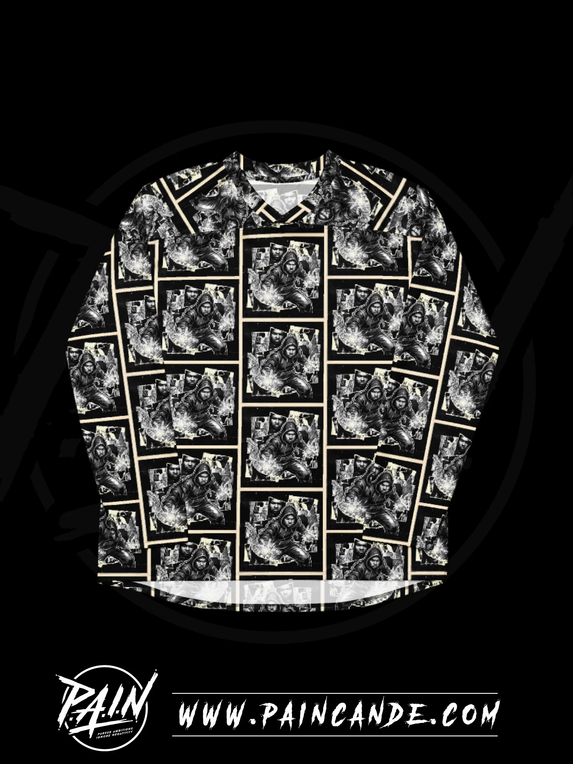 Masked Energy All-Over Hockey Jersey product image (1)