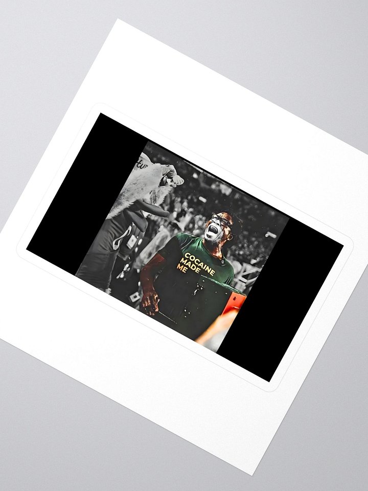 Michael Irvin Cocaine Made Me Sticker product image (2)
