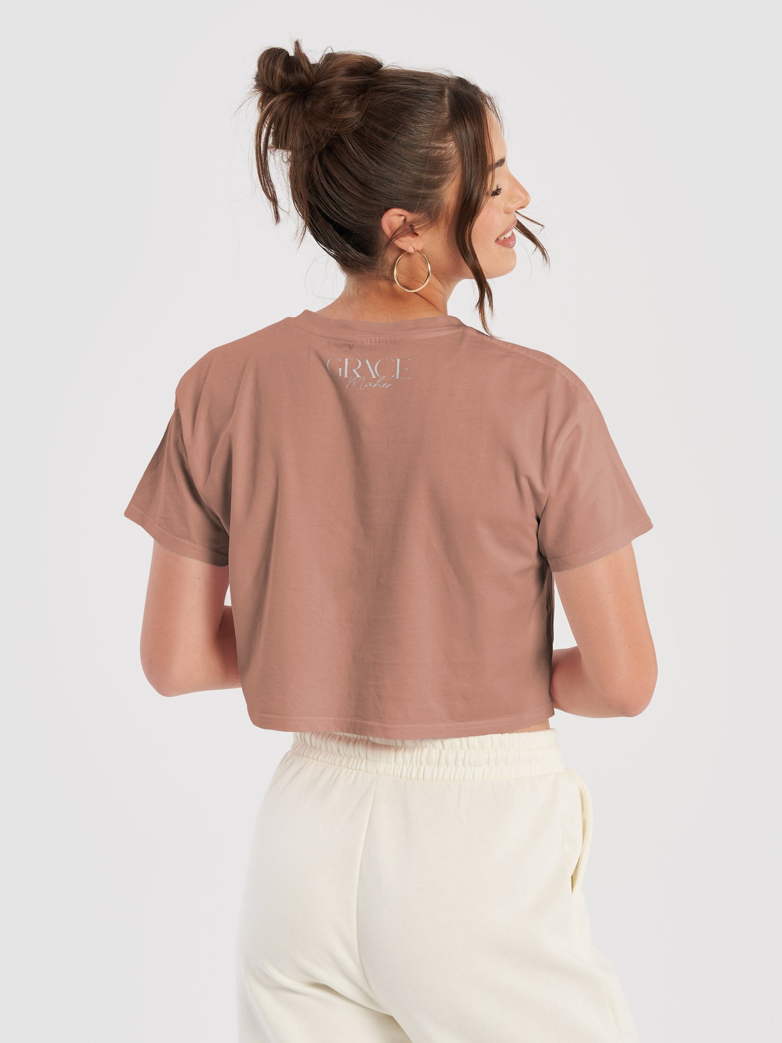 Make It Uneasy - crop t-shirt product image (6)
