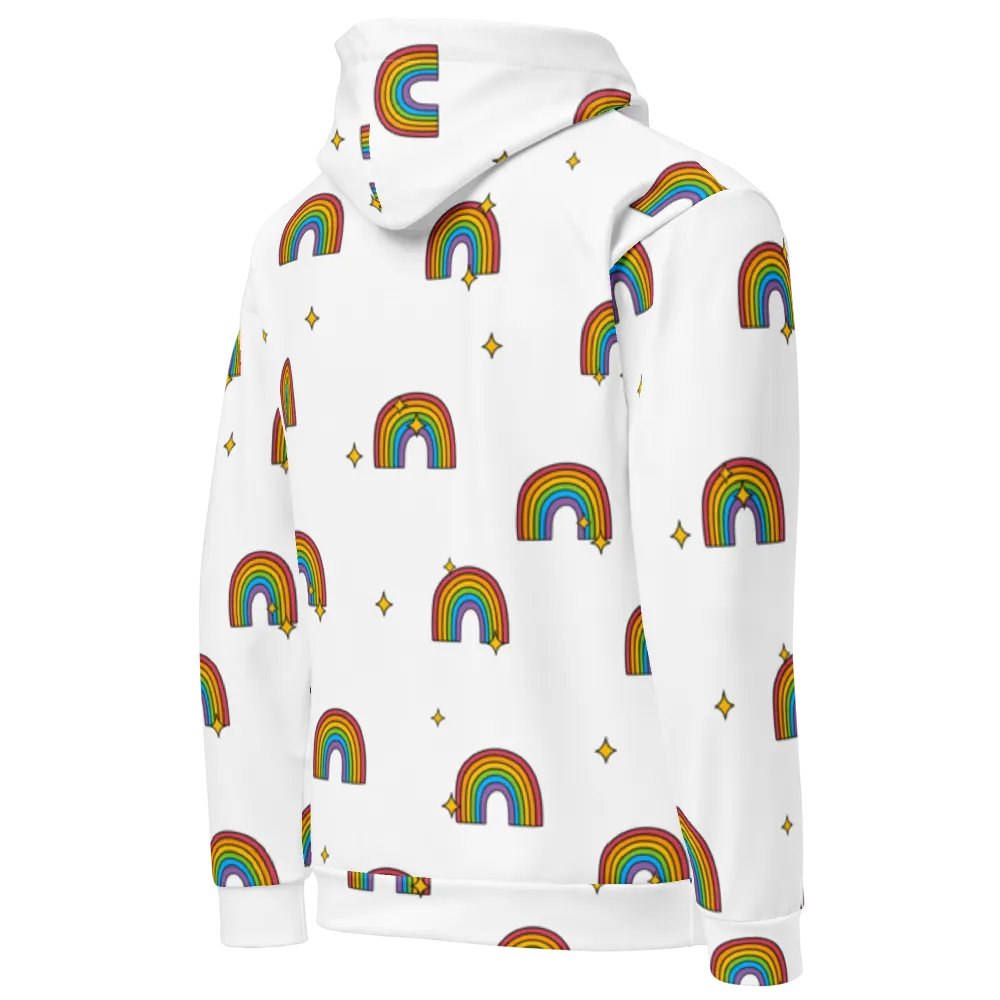 Rainbow Starlight Recycled Hoodie product image (5)