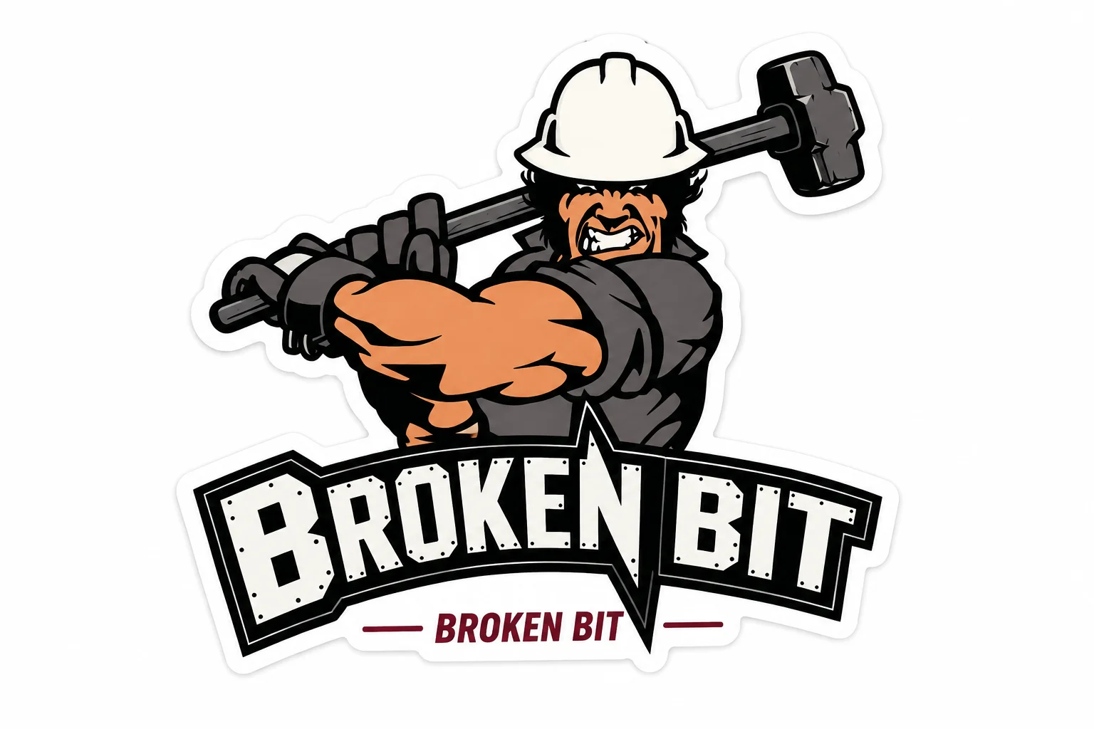 Roughneck Sticker product image (1)