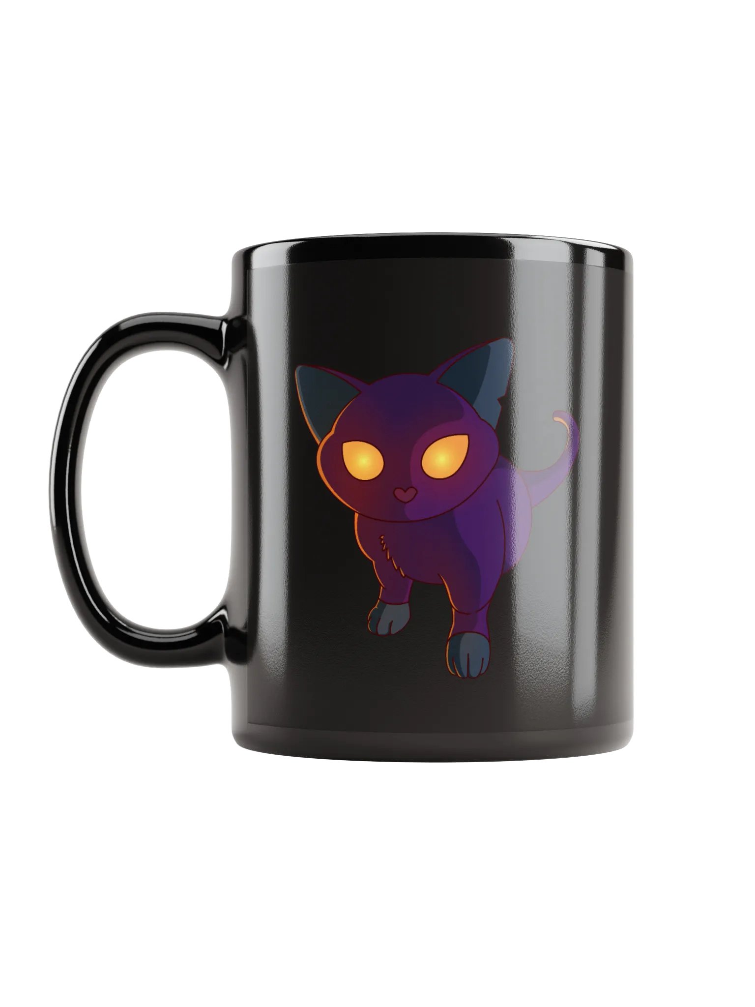 Infernal kitty - Black mug product image (2)