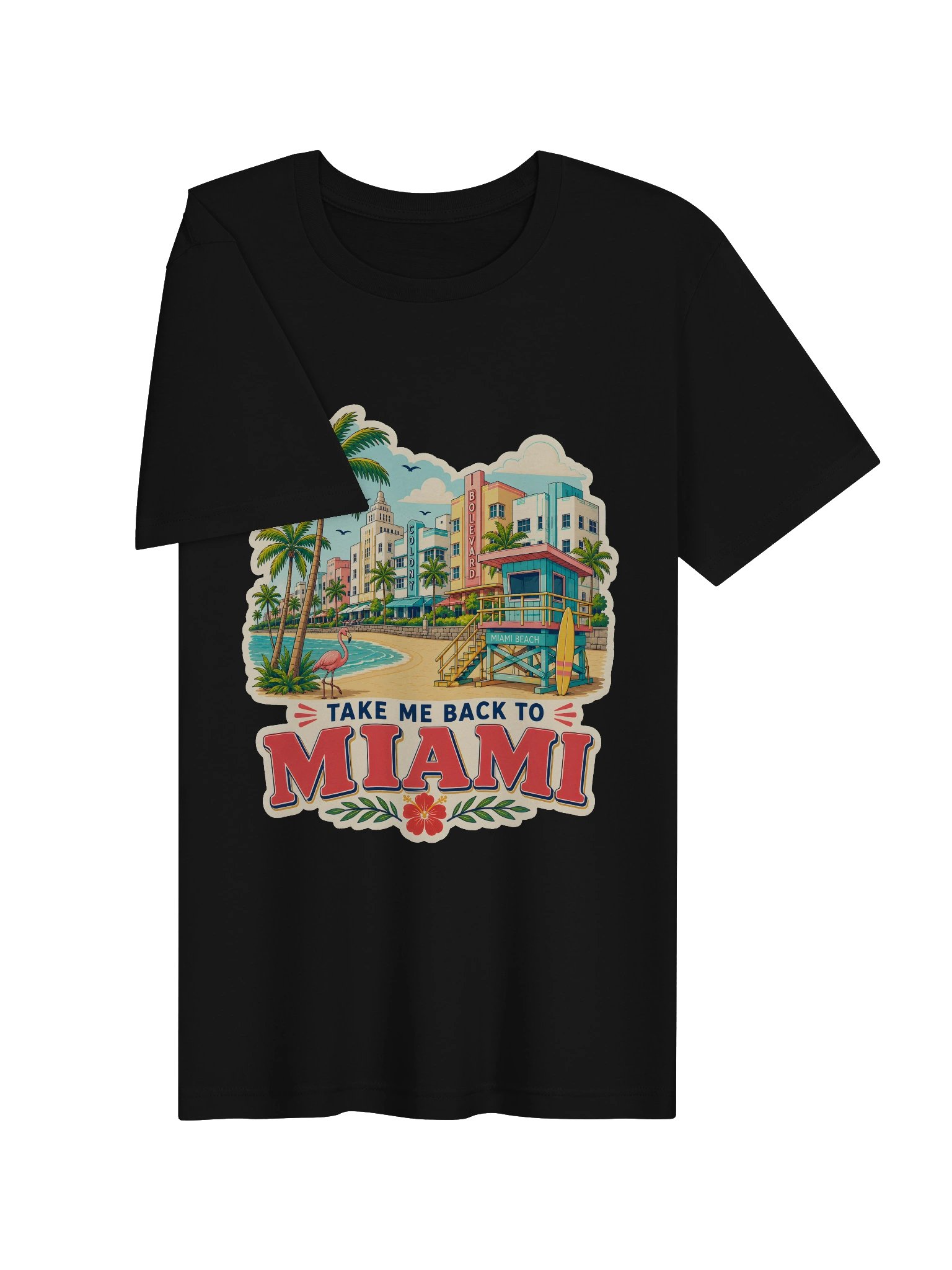Take Me Back To Miami Tee product image (19)
