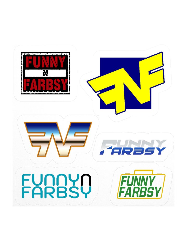 Titans of Wrestling Themed Kiss Cut Sticker Set product image (2)