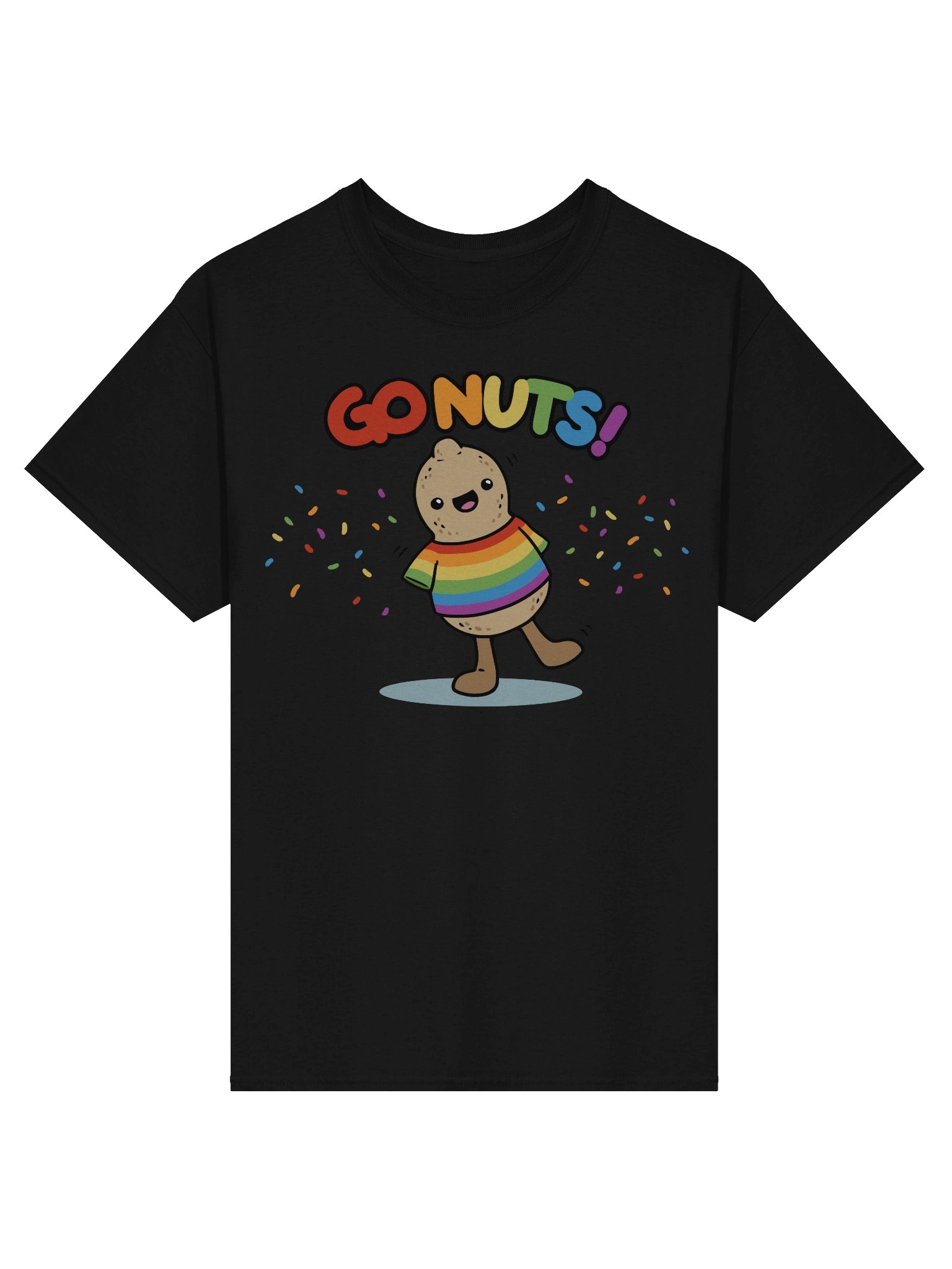 Nuts for Pride Heavy Tee product image (5)