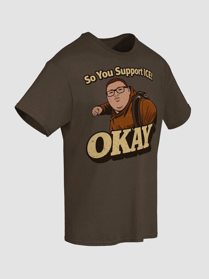 Brown Kid Okay Punch Meme Shirt - Funny Anti ICE Tee product image (3)