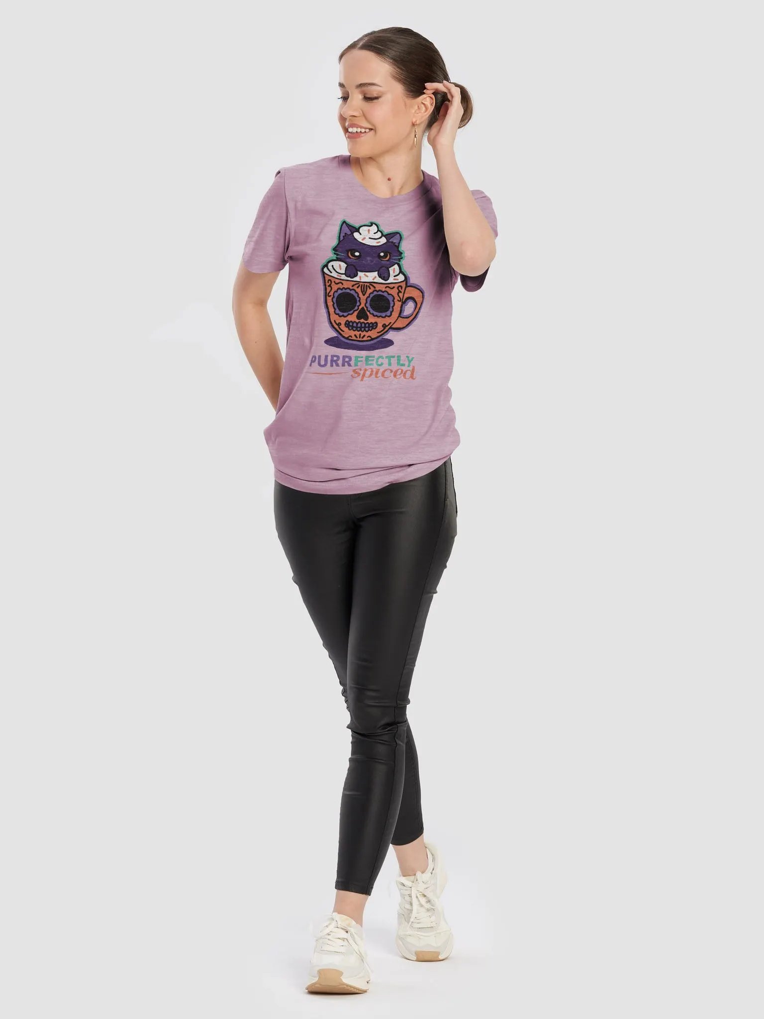 Purrfectly Spiced Supersoft Classic Fit T-Shirt product image (6)