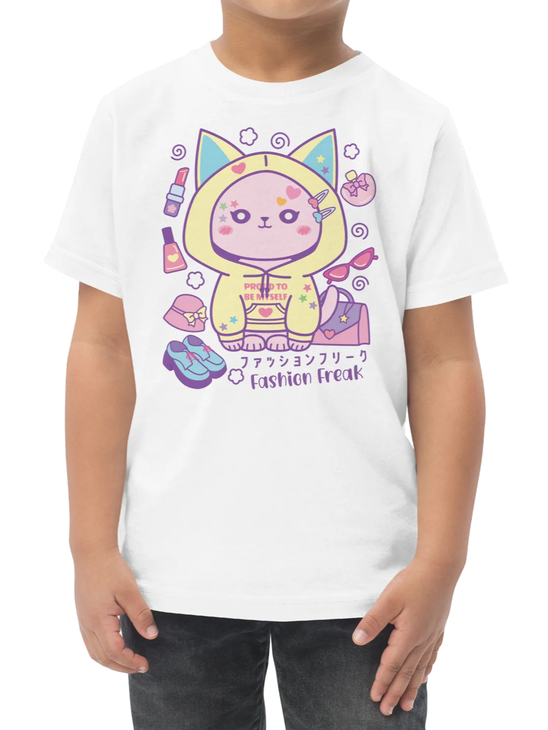 Fashion Freak Cat - Toddler T-shirt product image (1)