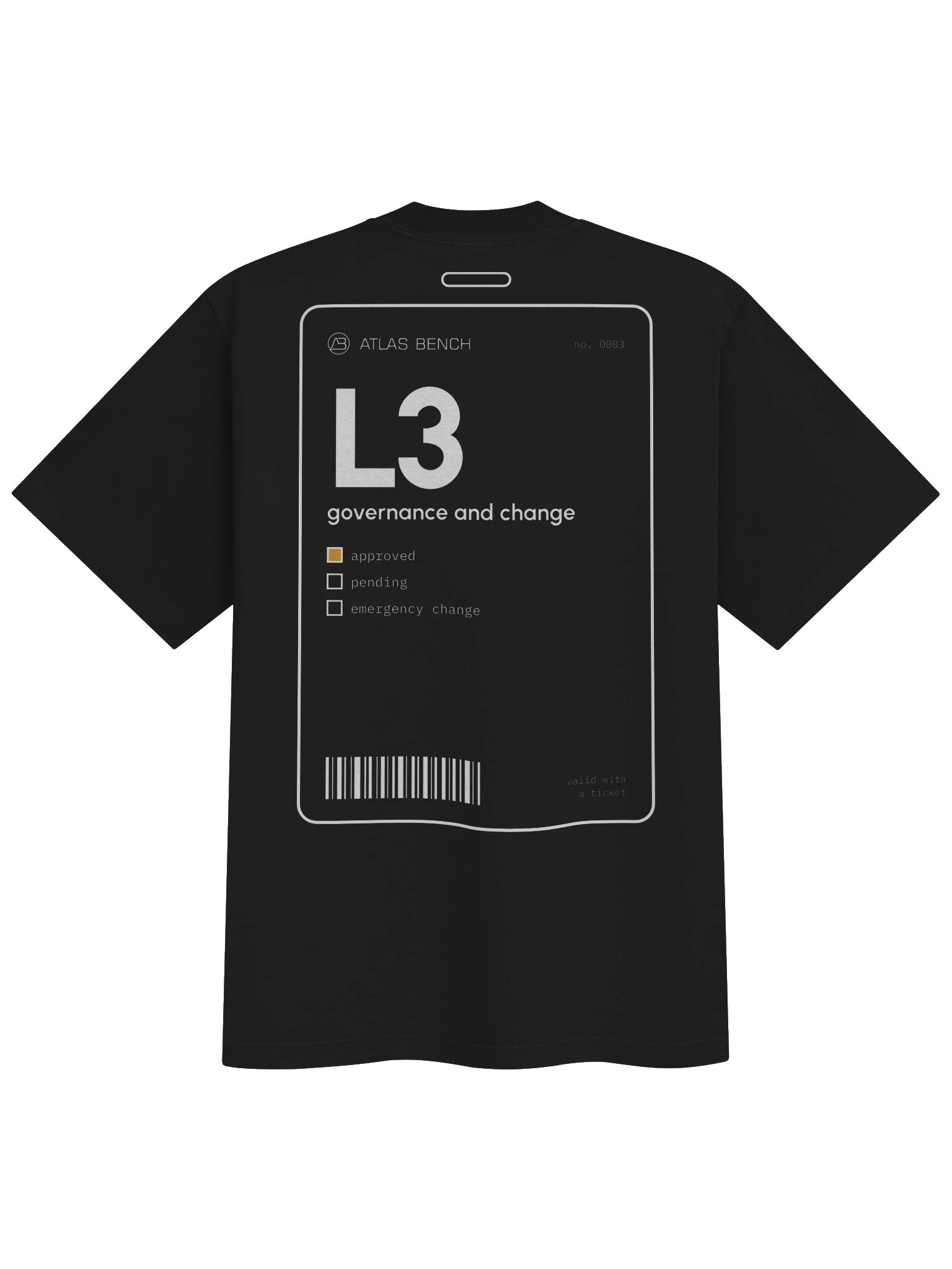 L3 badge heavyweight tee product image (2)