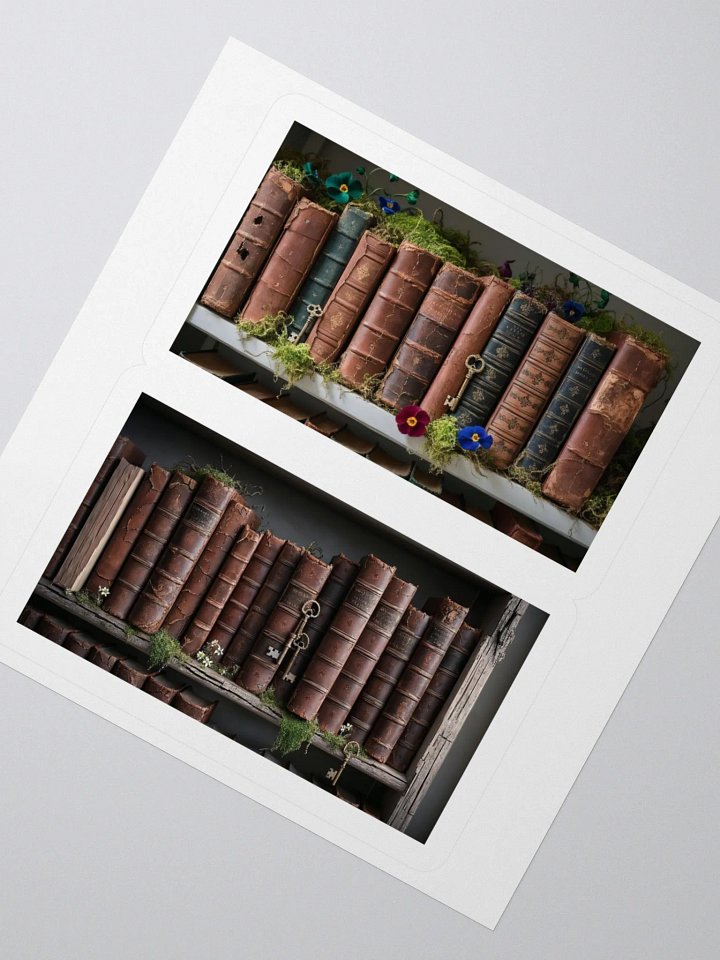 Ink and Elsewhere Stickers #4 – The Library at the Edge of the World product image (4)