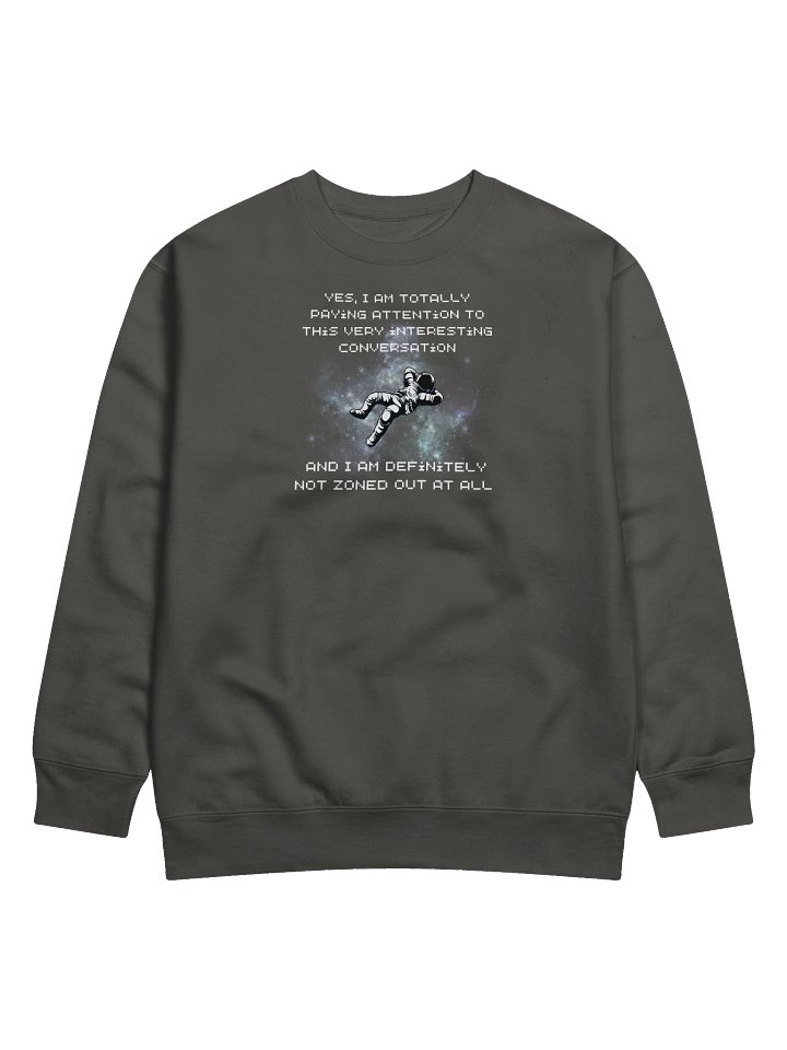 Zoned Out - Funny Astronaut Outer Space Themed ADHD Tee Shirt product image (2)