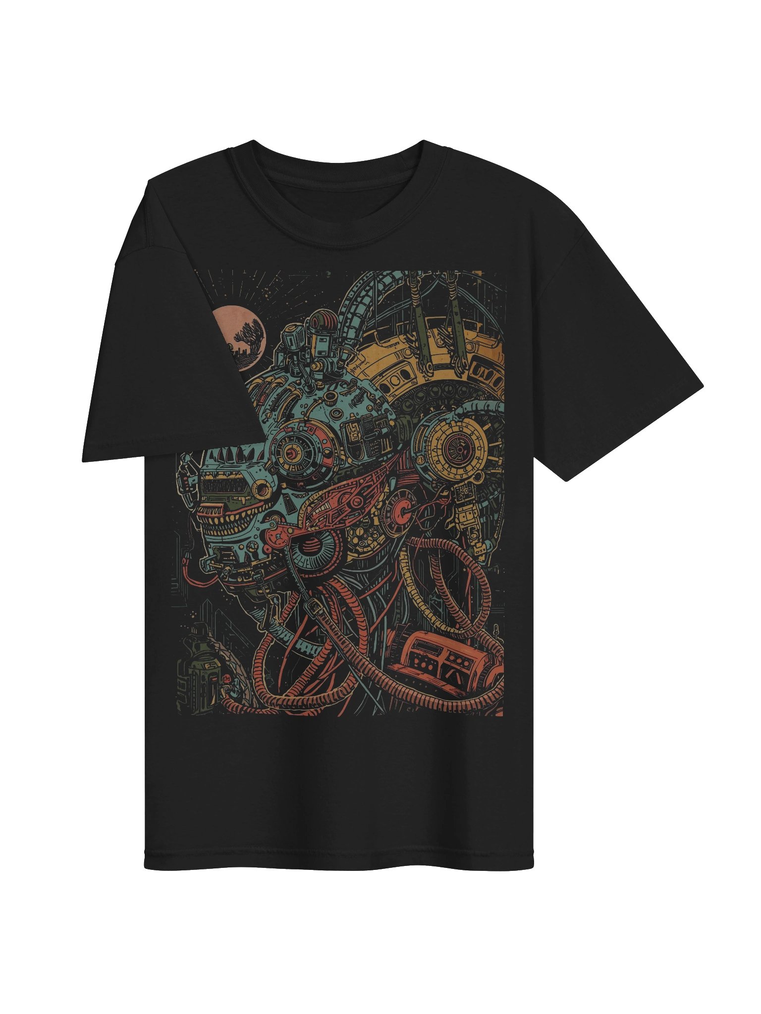 Mecha Monster Heavyweight T-Shirt product image (6)