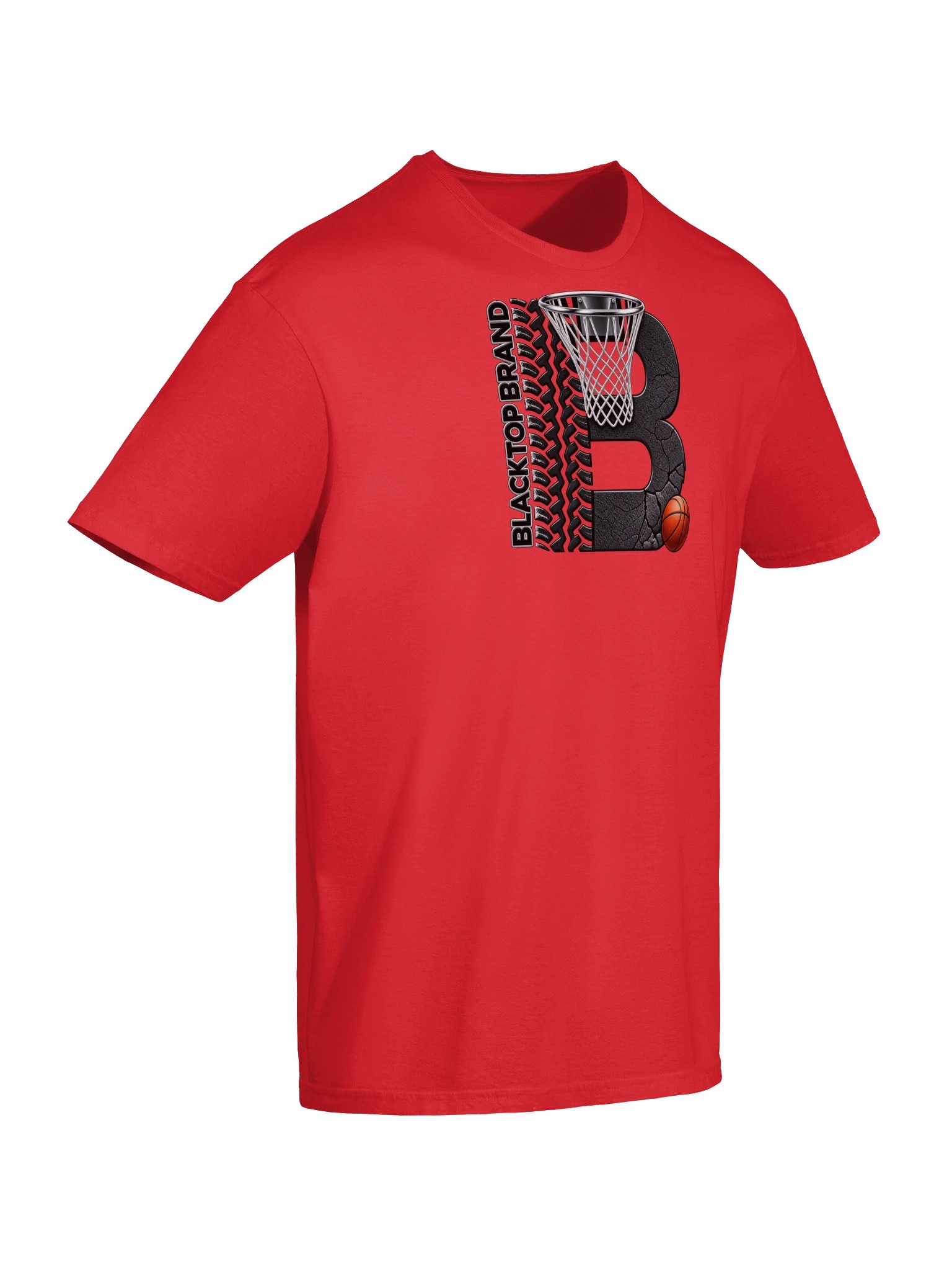Blacktop Brand Basketball Logo Tee product image (6)