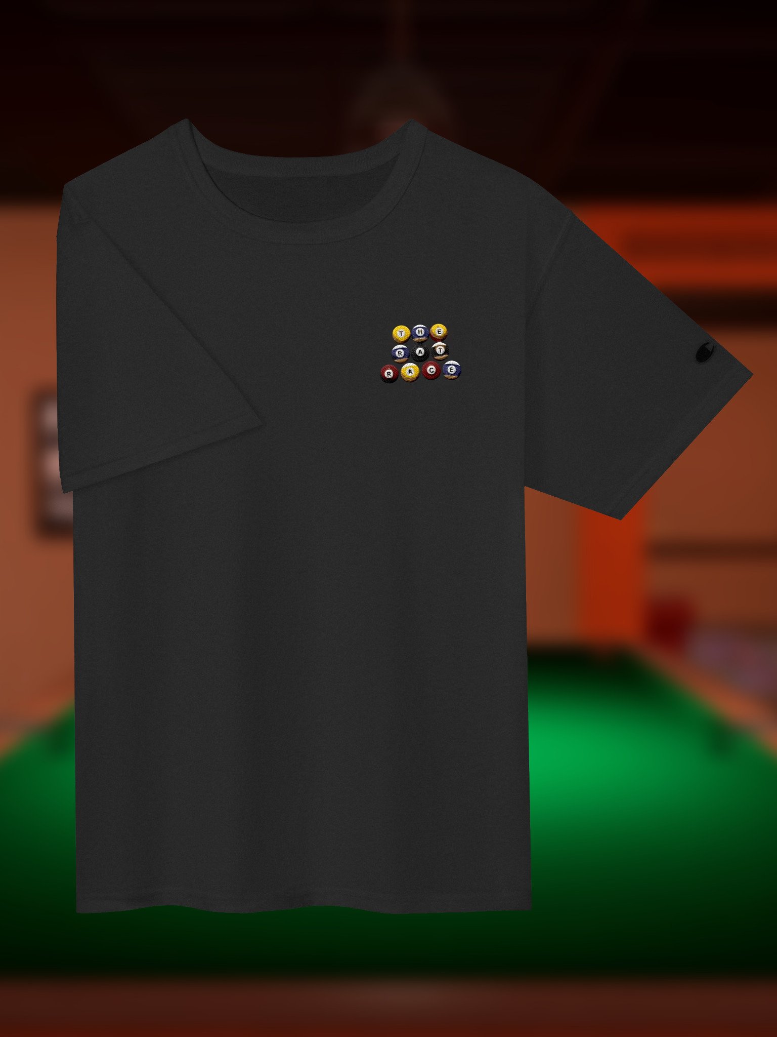 EMBROIDERED RAT RACE POOL SHARK TEE product image (3)