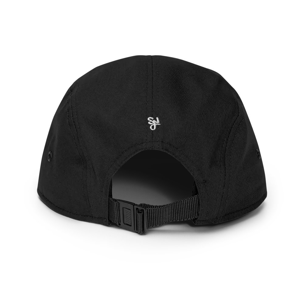 Syn White Circle Black CottonBack Hat product image (3)